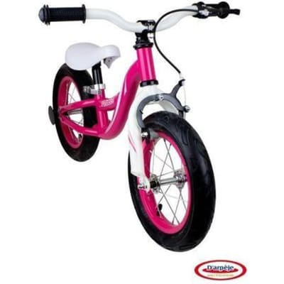 Funbee loopfiets met rem en opblaasbanden Loopfietsen