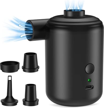 Opblaaspomp Elektrisch - Opblaaspomp Electrisch - Elektrische luchtpomp - Elektrische oppompapparaat - Elektrische compressor - Elektrische luchtcompressor - Elektrische opblaaspomp - Elektrische pomp voor opblaasbare objecten - Elektrische opblazer