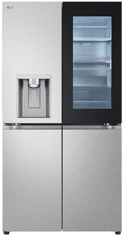 LG GMG960MBEE - Vrijstaand - Multideur - Roestvrijstaal - 4 deur(en) - LED- Amerikaanse koelkast
