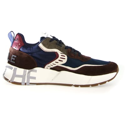 Voile blanche Leren sportschoenen Club 01 multicolour