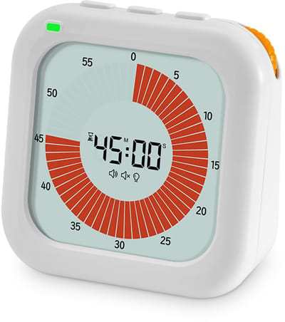 Namajunas - Pomodoro timer voor kinderen en Volwassenen - Kookwekker digitaal - Akoestische en lichtgevende herinnering - Tijdmanagement tools voor ADHD, klaslokaal, huisonderwijs, leren