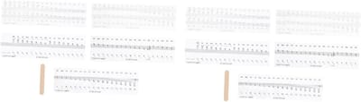 Piano Keyboard Stickers - Pianotoets Stickers - Beginners Leren - Duidelijke Noten - 2 Stuks - Assorti