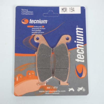 Plaquette de frein Tecnium pour Moto Kawasaki 500 KX 1994 à 2004 AV Neuf