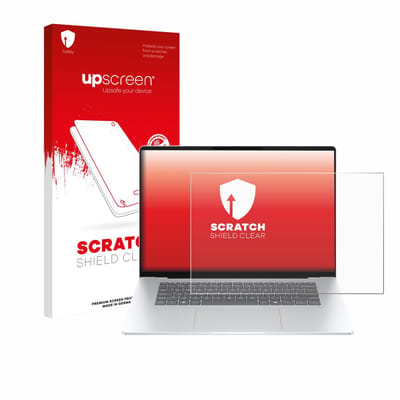upscreen - Screenprotector voor HP OmniBook 5 16 - Folie Beschermfolie transparant