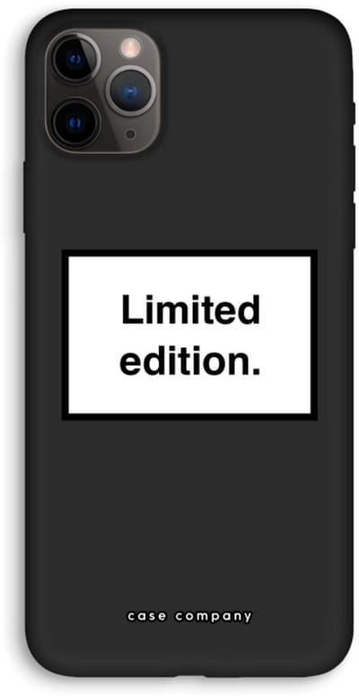 Case Company® - Hoesje geschikt voor iPhone 11 Pro Max hoesje - Limited edition - Biologisch Afbreekbaar Telefoonhoesje - Bescherming alle Kanten en Schermrand