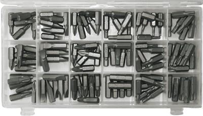 SW stalen bitassortiment, chroom vanadium, 04142L