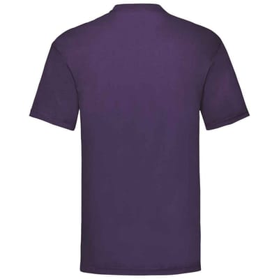 Fruit of the Loom Heren Valueweight T-Shirt (Paars)