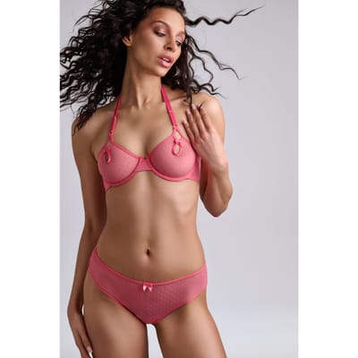 Marlies Dekkers Peekaboo Pink Lemonade Plunge Balcony Bra Maat: 70B | BH's Outlet | Dames | Roze