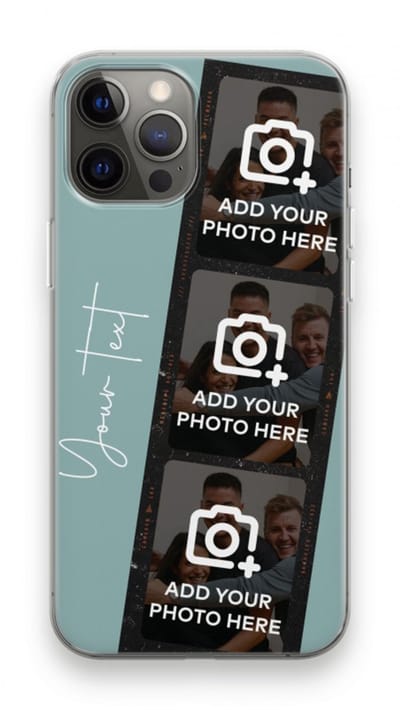 Gepersonaliseerd - Case Company® - Hoesje geschikt voor iPhone 12 Pro Max hoesje - Filmrol N°1 - Soft Cover Telefoonhoesje - Bescherming aan alle Kanten en Schermrand