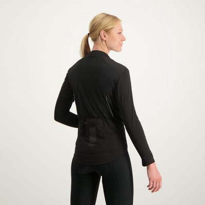 BBB Cycling Donna TriGuard Fietsjas Dames - Drie-seizoenen Wielren Fietsjack Dames - Waterafstotend Windjack – Zwart – Maat XL - BBW-453