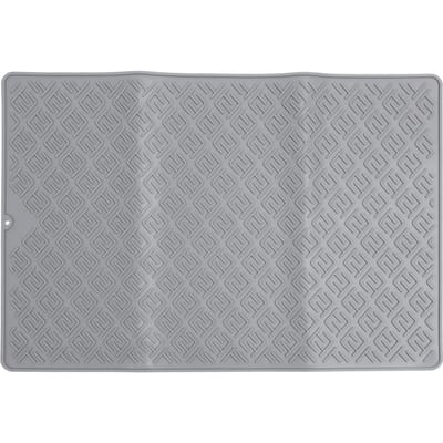 Housse de Plaque de Cuisson en Silicone Résistante à l'Eau Résistante à la Chaleur Antidérapante Protecteur de Plaque de Cuisson Silicone Cuisinière Gray
