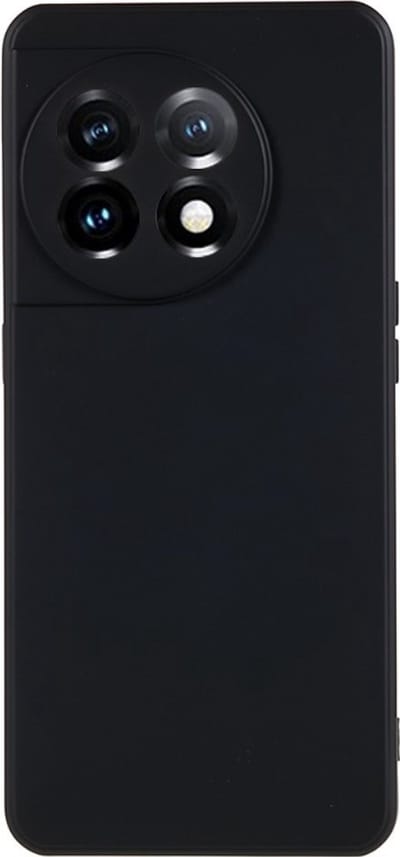 Coverup Hoesje - Geschikt voor OnePlus 11 5G Hoesje - Coverup Colour TPU Back Cover - Charcoal Black