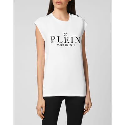 T-Shirt Ronde Hals Iconic Plein
