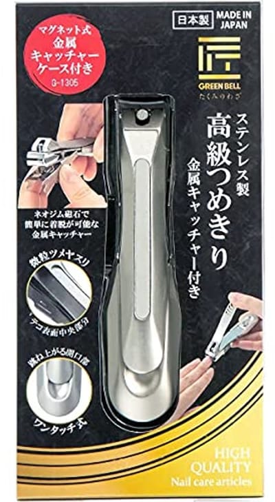 Premium Roestvrij Stalen Nagelknipper met Magnetische Vanger