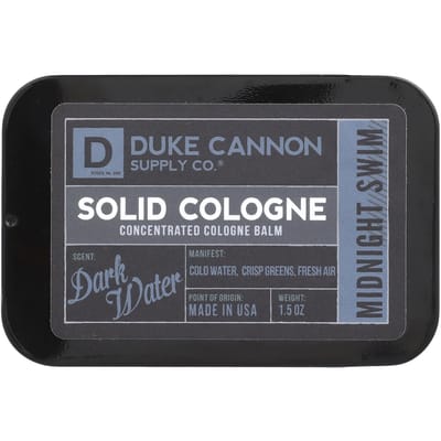 Duke Cannon Supply Co., Solid Kolon, Midnight Sweet, Dark Water, 1.5 Oz