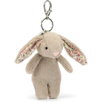 Jellycat bag charm bunny blossom beige