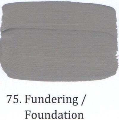 Matte muurverf 2,5 ltr 75- Fundering