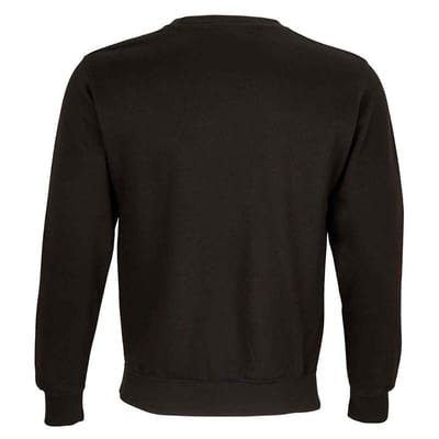 SOLS Columbia Crew Neck Sweatshirt voor volwassenen (Zwart)