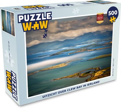 Puzzel Uitzicht over Clew Bay in Ierland - Legpuzzel - Puzzel 500 stukjes