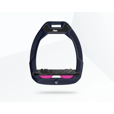 Veiligheidssporen voor paardrijden Ingelijst Ultra Grip Rood/Zwart/Rozé Flex-On Safe-On