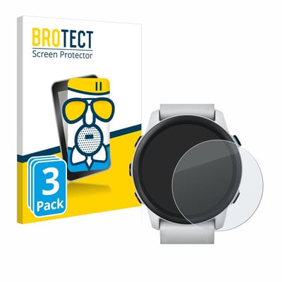 BROTECT - Screenprotector voor Garmin Forerunner 745 - Folie Beschermfolie Beschermglas matte 3 Stuks