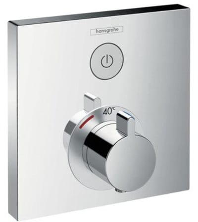 Hansgrohe ShowerSelect afbouwdeel voor inbouwkraan thermostatisch met 1 stopkraan chroom