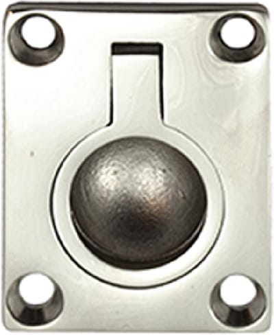 Luikring 63 x 44 mm RVS-316