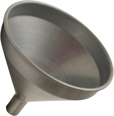 TETRA Tools - Trechter - Gegalvaniseerd - 150mm - Trechter met messing zeef - zeef - Olietrechter - Brandstoftrechter - vloeibaar - IMPA 232603