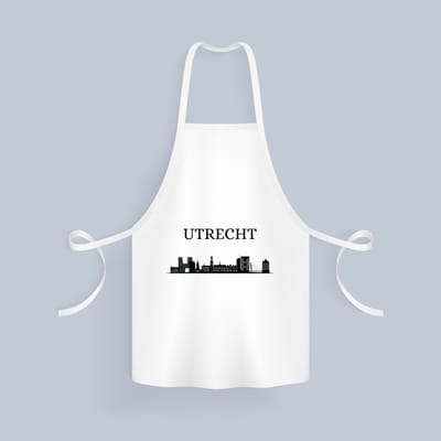 Akyol - utrecht Keukenschort - Utrecht - toeristen - stad - geschenk - cadeau - kado - 82 bij 71 cm
