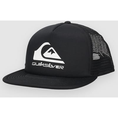 Quiksilver Classic Foam M&W Trucker Youth Kids Cap zwart