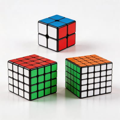 Qiyi 3-pack – Speedcube | Snel, Soepel & Duurzaam – Klassieke Speed Cube - Puzzelkubus voor Jong & Oud - Fidget - Fidget Cube - Fidget Toys