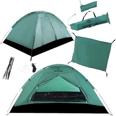 1-persoons waterdichte campingtent - lichtgewicht en stabiel ideaal voor outdoor avonturen