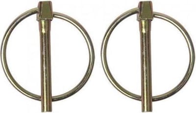 Borgpen - Gebichromatiseerd - 4.5 mm (2 stuks)