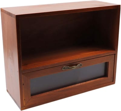 Bureau Organizer met Laden - Desktop Opberger - Kantoor Thuis - Dubbele Lades - 30 x 24 x 11.5 cm