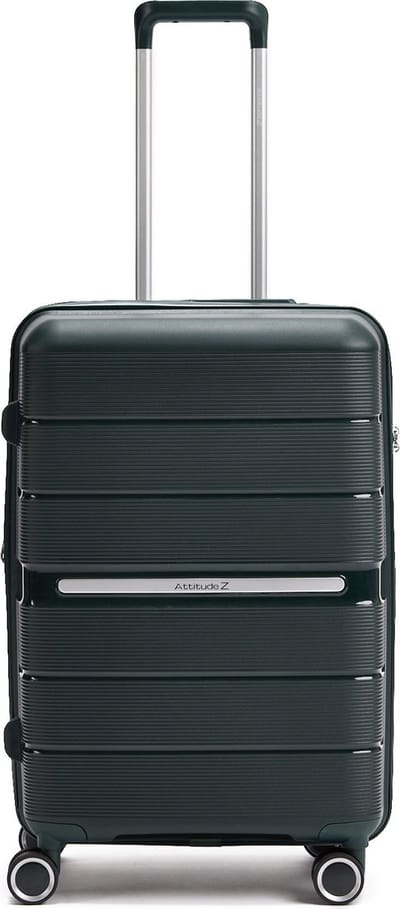 Attitudez EliteZ Reiskoffer Medium Groen 67cm - TSA-slot - Uitbreidbaar