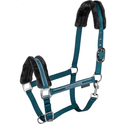Waldhausen Halster Elegant - Paardenhalster - Petrol Pony