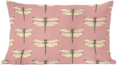 Sierkussens - Kussentjes Woonkamer - 60x40 cm - Lillibellen - Patroon - Roze
