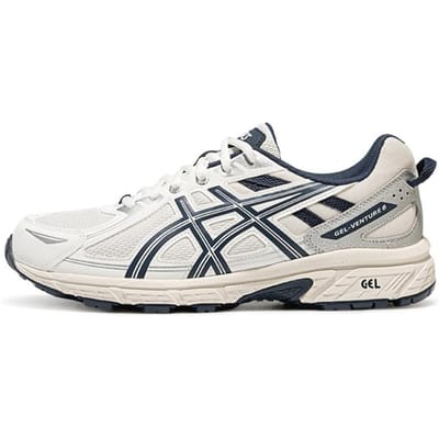 Asics Gel-Venture 6 Outdoor Trail Running Schoenen Unisex sneakers 1203B030-101 44.5 white