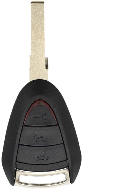 XEOD autosleutel behuizing 3 knoppen HU66 geschikt voor Porsche | Vervangende sleutelbehuizing