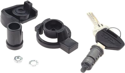 Security Lock Set - Sluitset Motor - Motorbeveiliging - Compl Cod SL101 - 1 set - Zilver