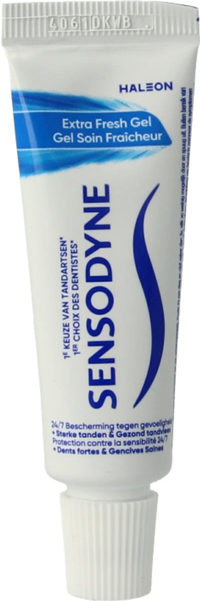 Sensodyne Tandpasta extra fresh gel mini 15 Milliliter