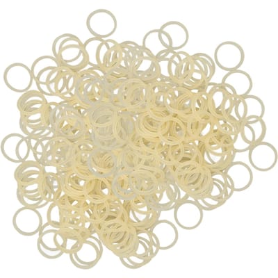38 Inch 3.5oz Orthodontische Elastiekjes Lichtgewicht Draagbaar Elastisch Spleet Tanden Banden voor Hond beige