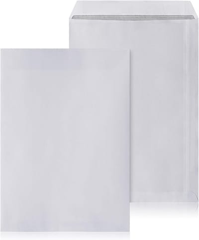 1000 Grote C4 Enveloppen Wit Zelfklevend Zonder Venster 229x324 mm Verzenden