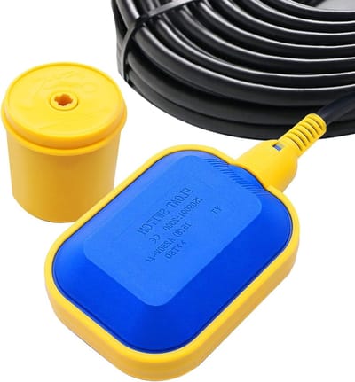 2M Kabel Float Switch voor Vloeistof Niveau Regeling, Waterniveau Sensor voor Septische Tanks en Vuilwaterpompen