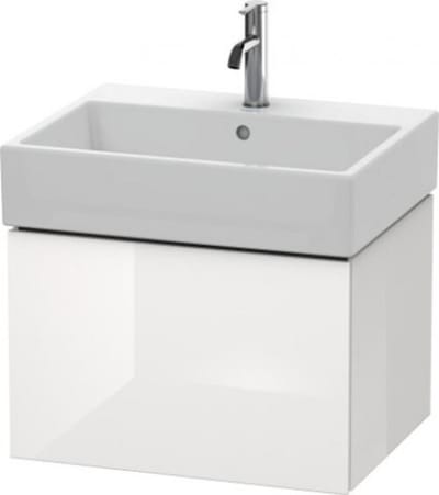 Duravit L-Cube wandhangend badmeubel, 1 uittrekbaar, 584x394x459mm, LC617501818