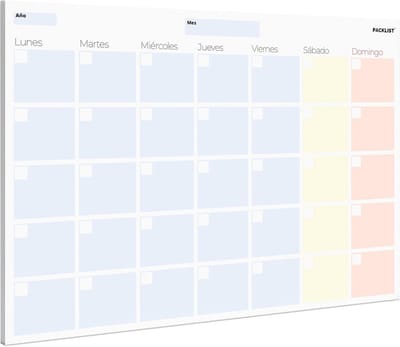A4 Maandplanner - Organiser & Perpetuele Kalender zonder Datum - Ecologisch Ontwerp, 100% Papier