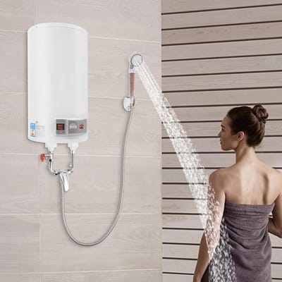 Warmwaterboiler Elektrisch - Waterverwarmer Keuken - Direct Warm Water - Snelle Opwarming - 35 Liter Capaciteit - Wit