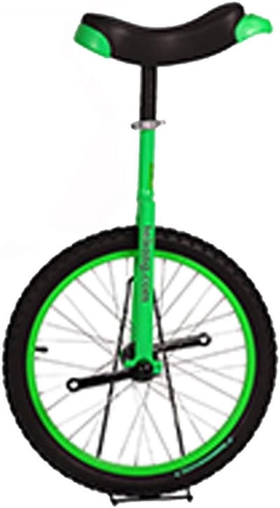 Eenwieler Kinderen - Single Wheel Bike - Balans Oefenen - Extra Dikke Band - 16 Inch Wieldiameter - Groen