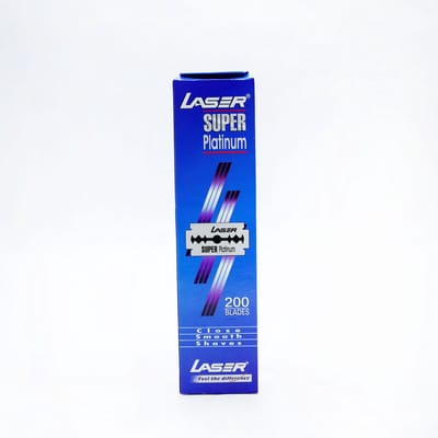 Laser Platinum Scheermesjes Double Edge Blades - 200 stuks