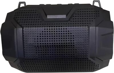 Draagbare luidspreker - Draadloze speaker - Muziek afspelen - Subwoofer surround sound - 14.5 x 10 x 14.5 cm - Zwart